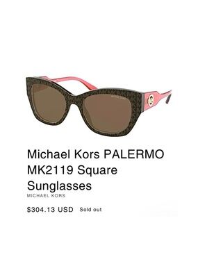 MICHAEL KORS MK2119 Palermo Sunglasses